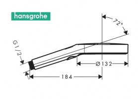 TELEDUCHA RAINFINITY 130 3jet HANSGROHE